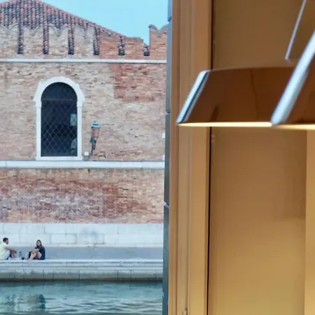 With View In Venice, Arsenale. Venedig